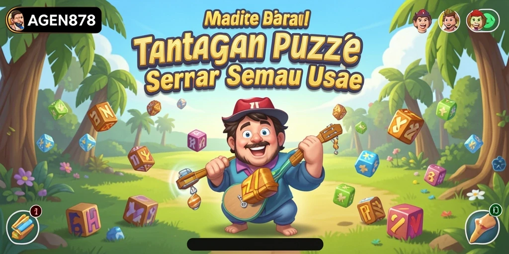 Tampilan gameplay menantang dan menyenangkan dari AGEN878.