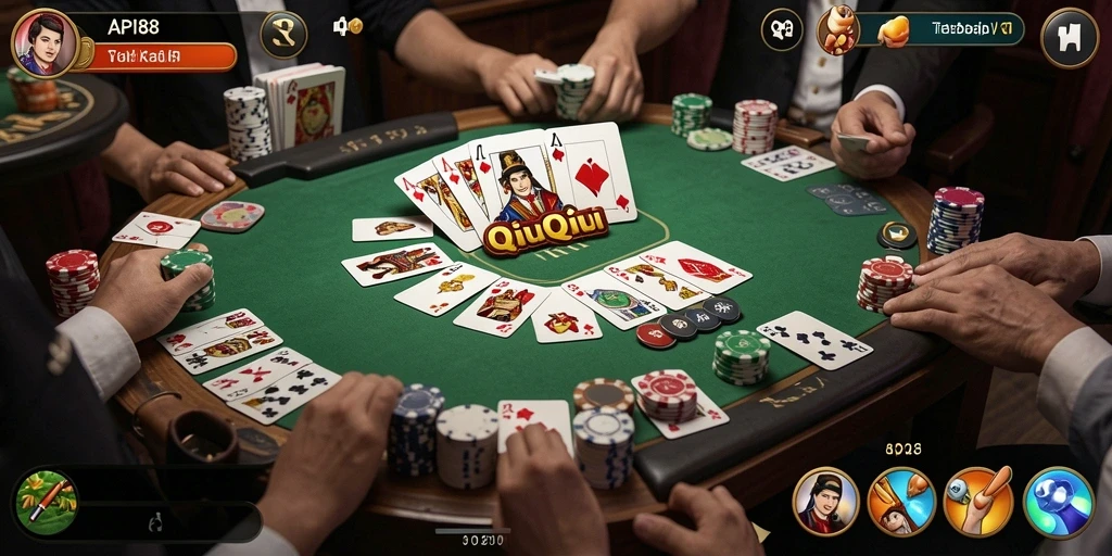 Gameplay seru QiuQiu di API88 dengan grafis menawan.