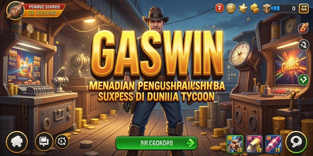 Tampilan gameplay GASWIN yang mengasyikkan dan adiktif.