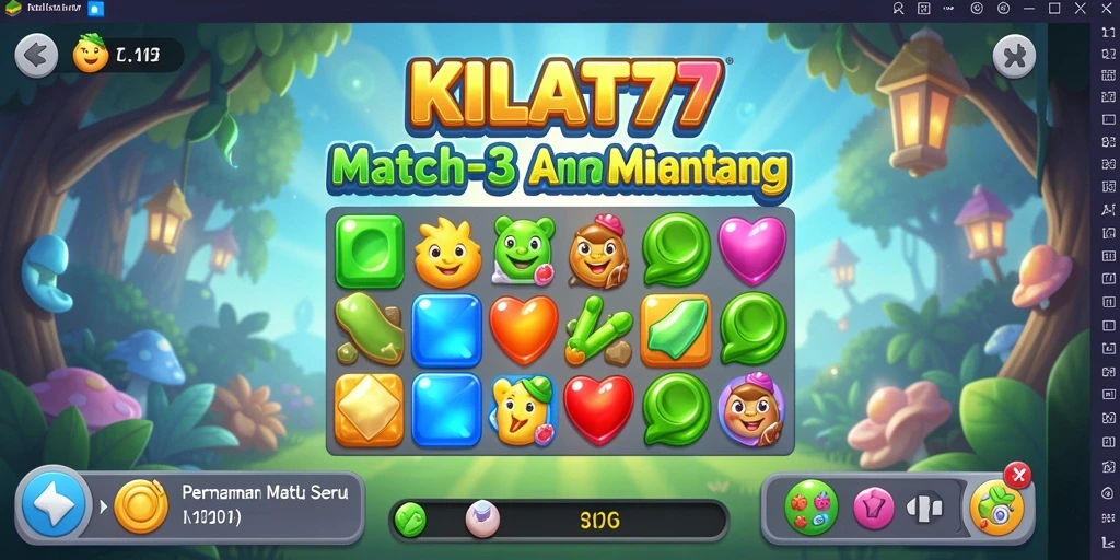 Tampilan gameplay seru KILAT77 dengan misi dan tantangan menarik.