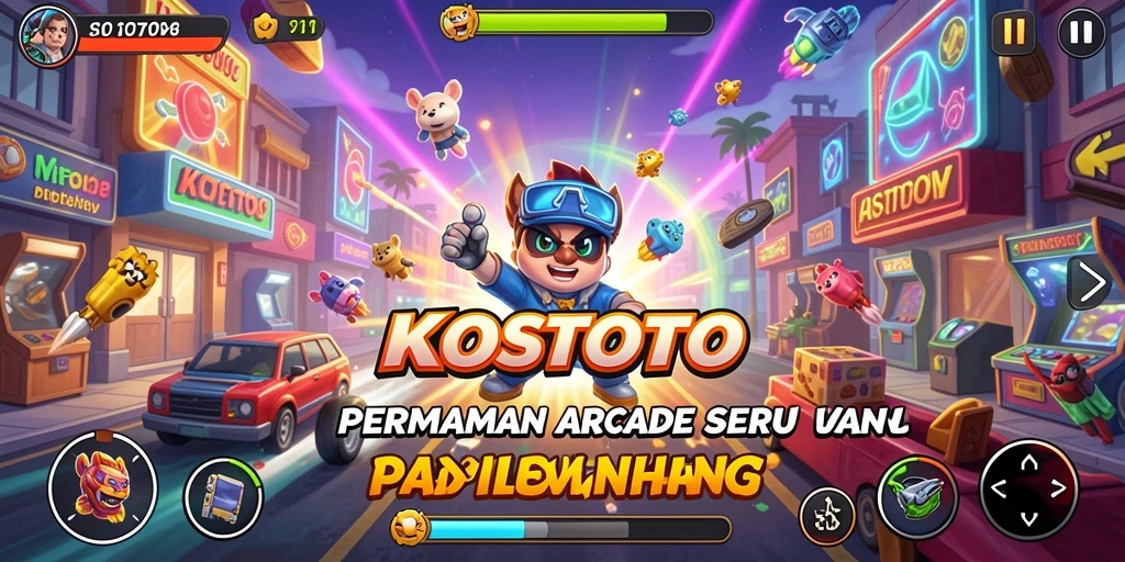 Gameplay seru KOSTOTO yang penuh tantangan dan keasyikan.