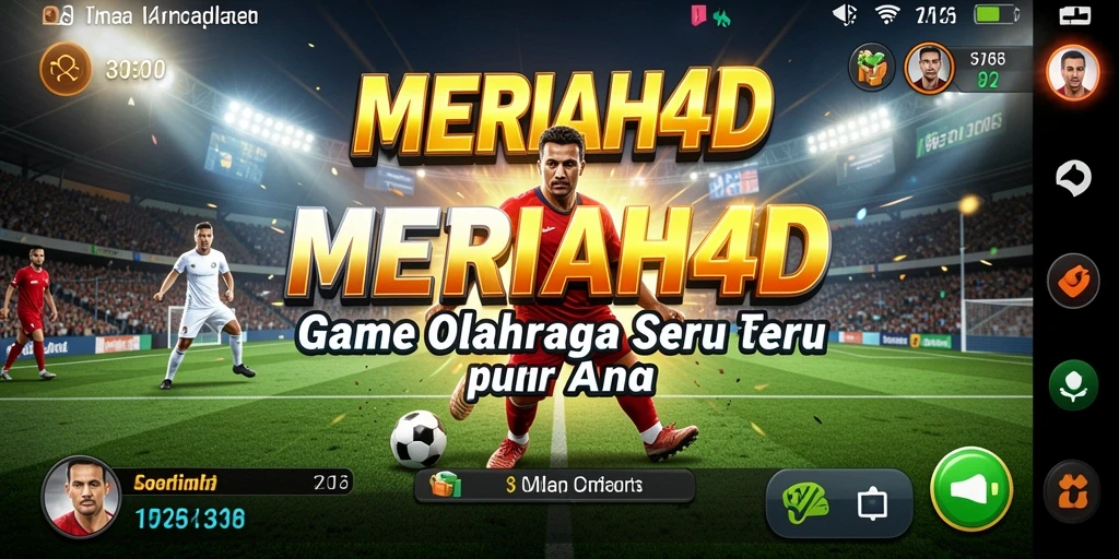 Tampilan gameplay meriah dalam MERIAH4D yang memikat.