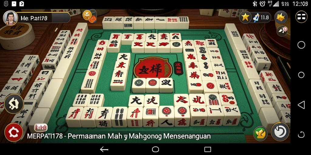 Gameplay seru Mahjong di MERPATI178 yang menarik.