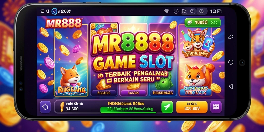 Screenshot MR888 menampilkan pengalaman bermain slot yang mendebarkan.