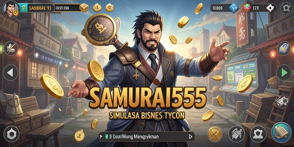 Gameplay Tycoon yang menarik di SAMURAI555.