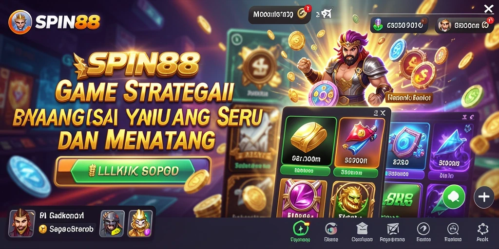 Tampilan visual yang menarik dalam SPIN88 dengan gameplay SLG yang mendalam.