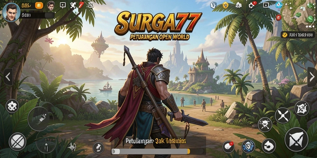 Gameplay <strong>SURGA77</strong> yang menakjubkan di dunia Open World.