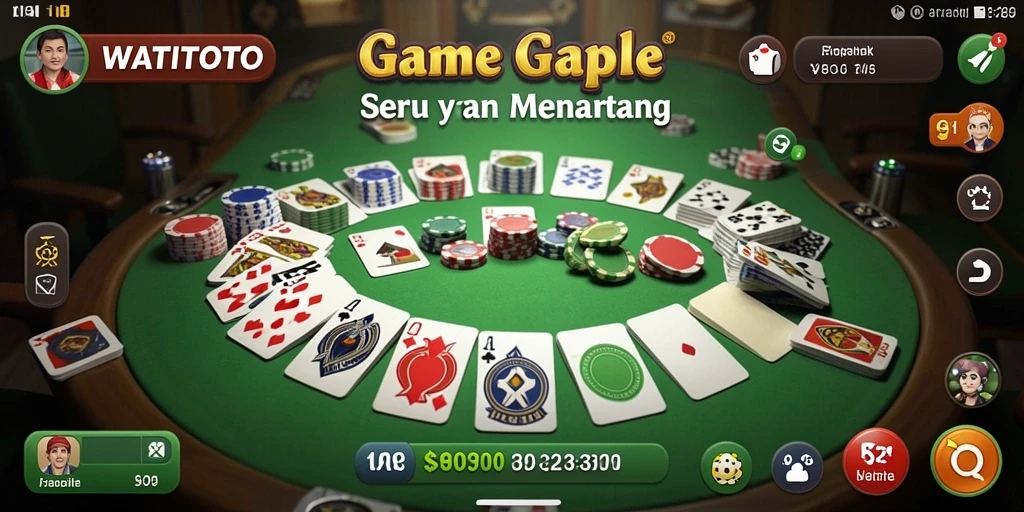 Tampilan gameplay WATITOTO yang seru dan interaktif.